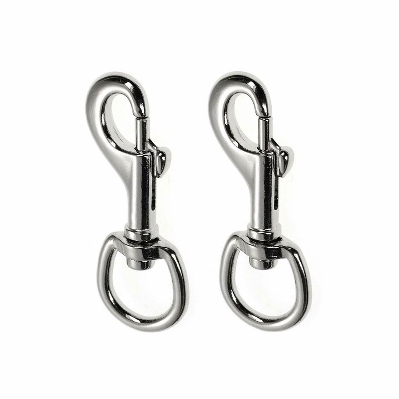2x 316 Stainless Steel Heavy Duty Hook Swivel Eye Snap Scuba Etsy
