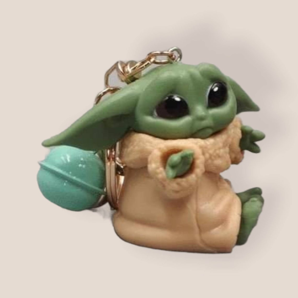 Baby Yoda Keychain Etsy