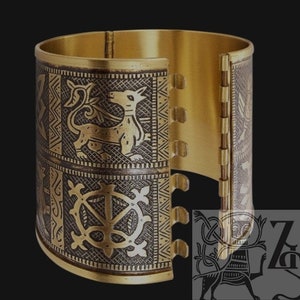 Rus Slav bracelet reenactment Staraya Ryazan Rus Armreif Replika