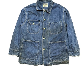 Vintage 90s Gap Denim American Workers Jacket Xlarge 1990s