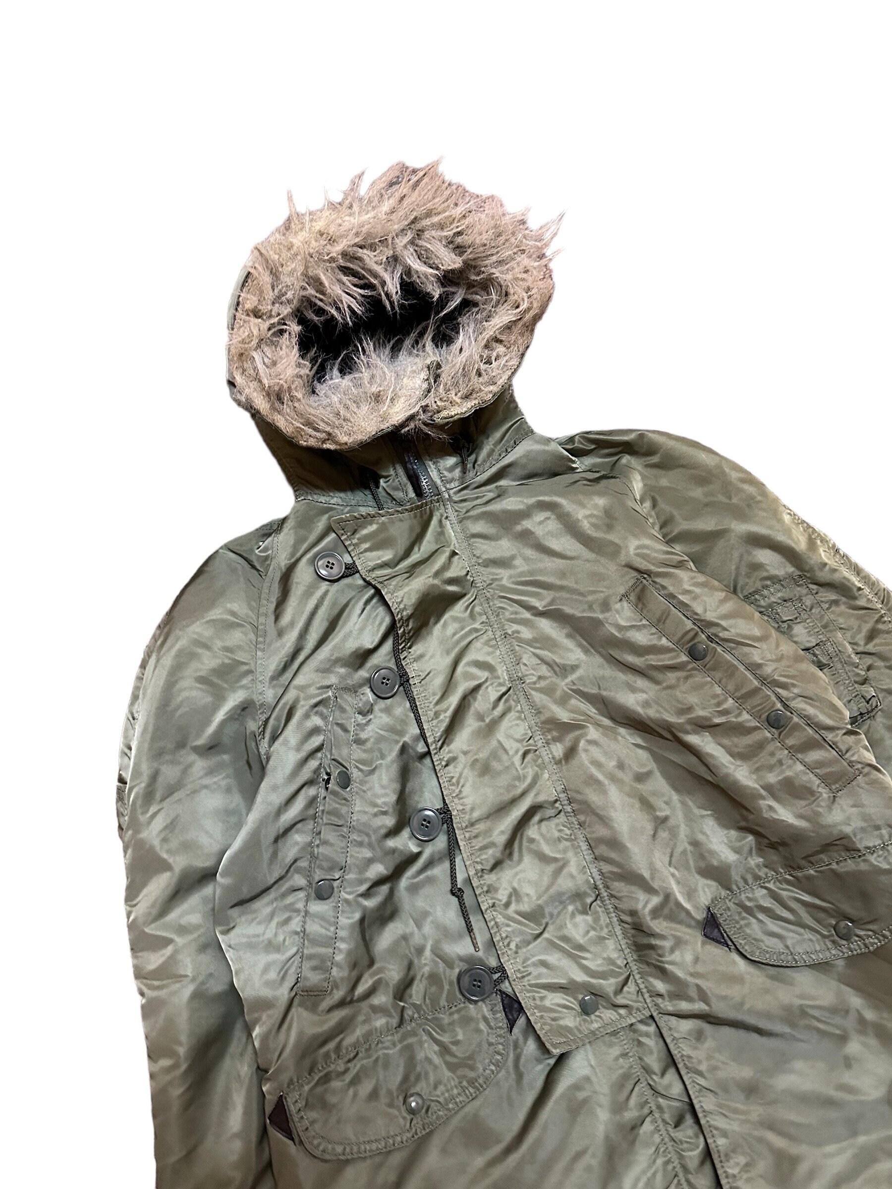 【逸品】 Vintage 90s Alpha Industries Parka Extreme Cold N3B Made in ジャケット・アウター