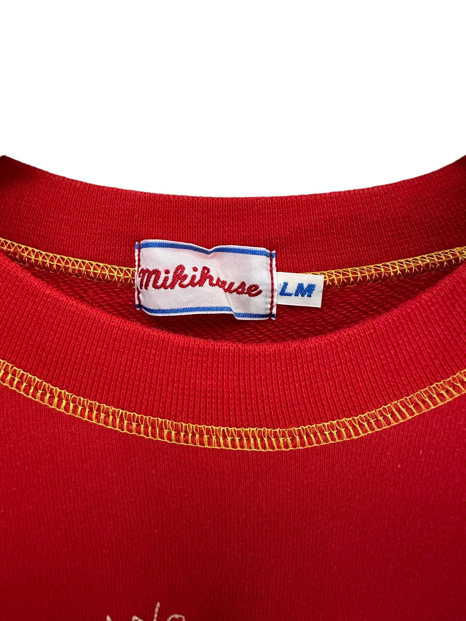 Vintage 90s Miki House Sweatshirt Jumper Pullover Like New Never