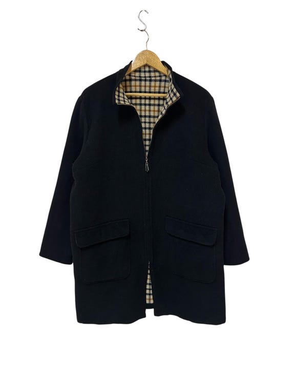 Vintage 90s Daks London Wool Jacket Checkered - Etsy Canada