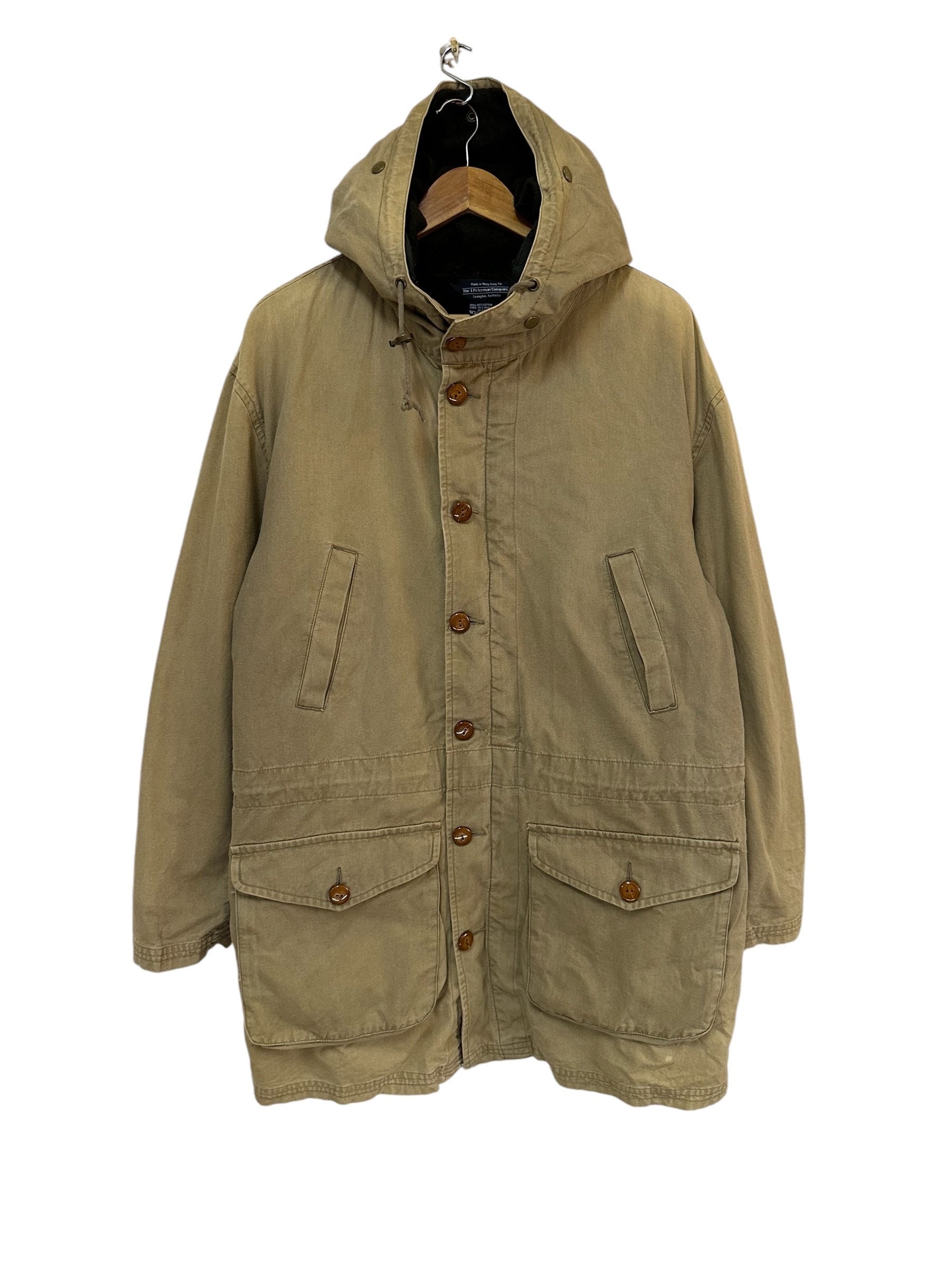 i*_様 15900円→7900円★ジョンピーターマンカンパニー/90s キャッ Vintage 90s J Petermain Company Heavy Jacket Japanese Brand