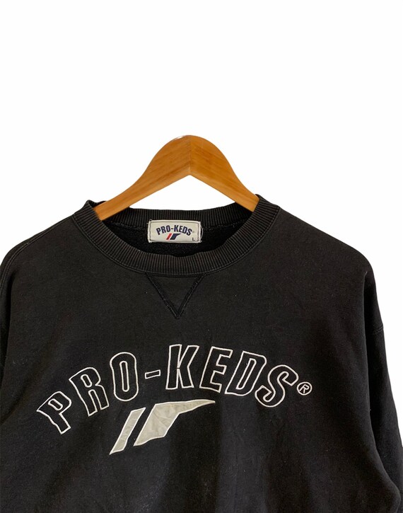 Vintage 90s Pro Keds Sweatshirt Big Embroidery Logo Jumper
