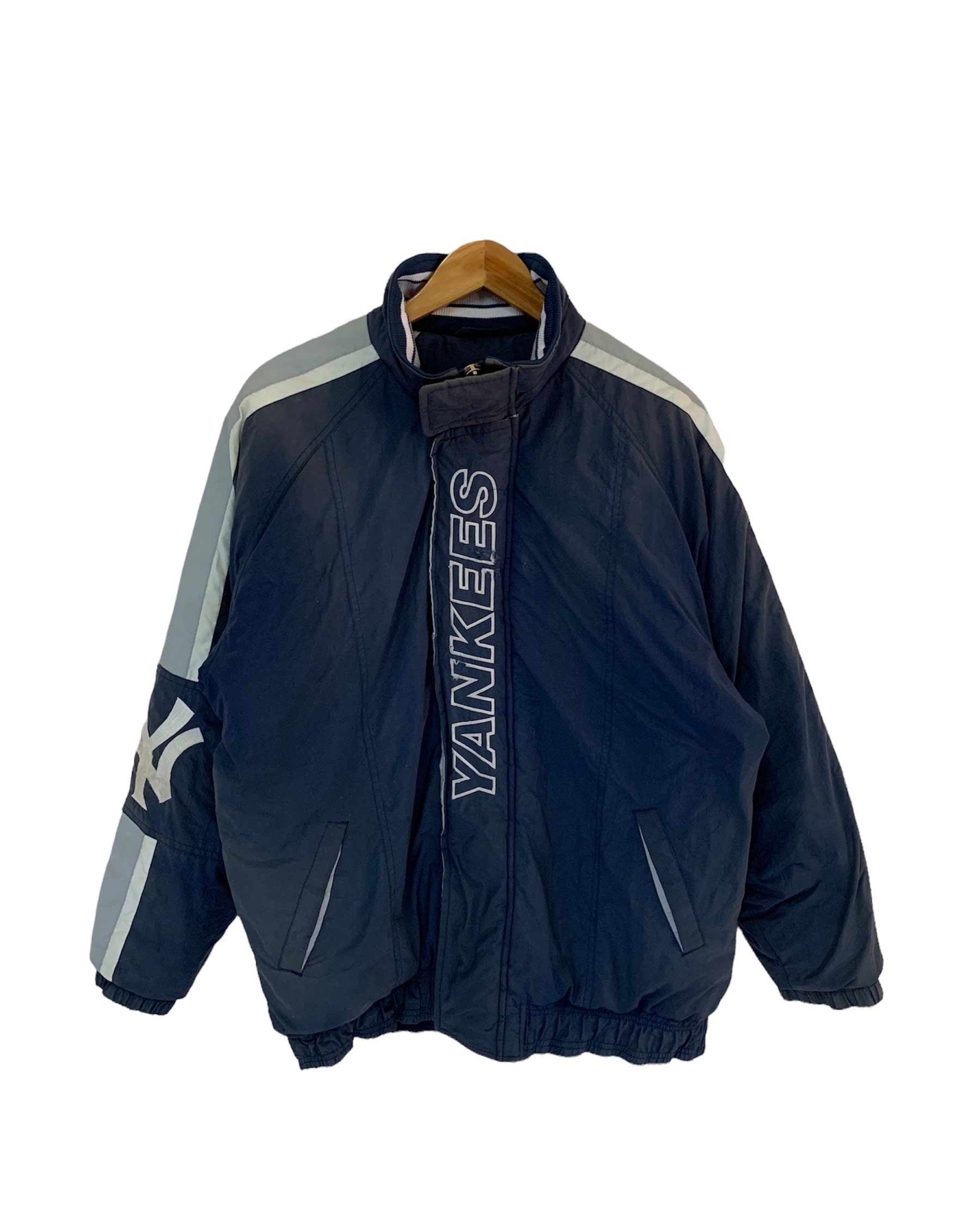 90s Yankees Starter ジャケット L ネイビー 8ae1ca5ecef7495027b7db4d953079