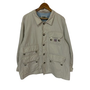 vintage as studio japanese brand worker jacket multipocket