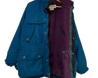 Vintage Columbia 2 Ways Double Layer Jacket - Etsy