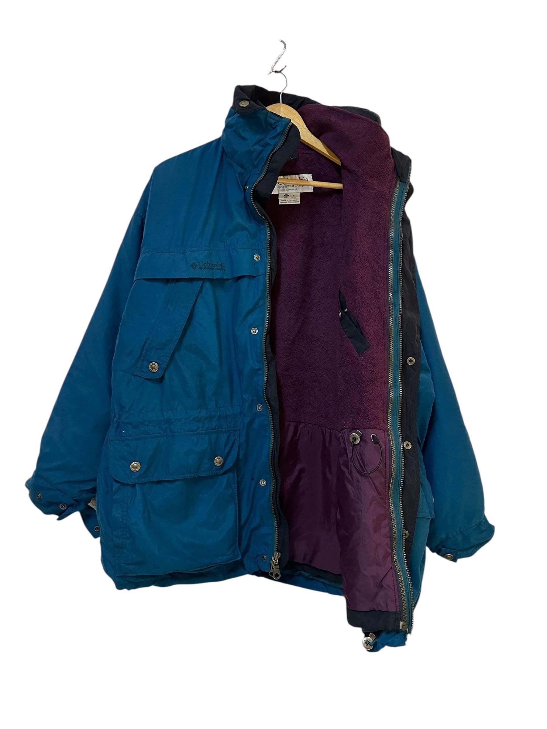 Vintage Columbia 2 Ways Double Layer Jacket - Etsy