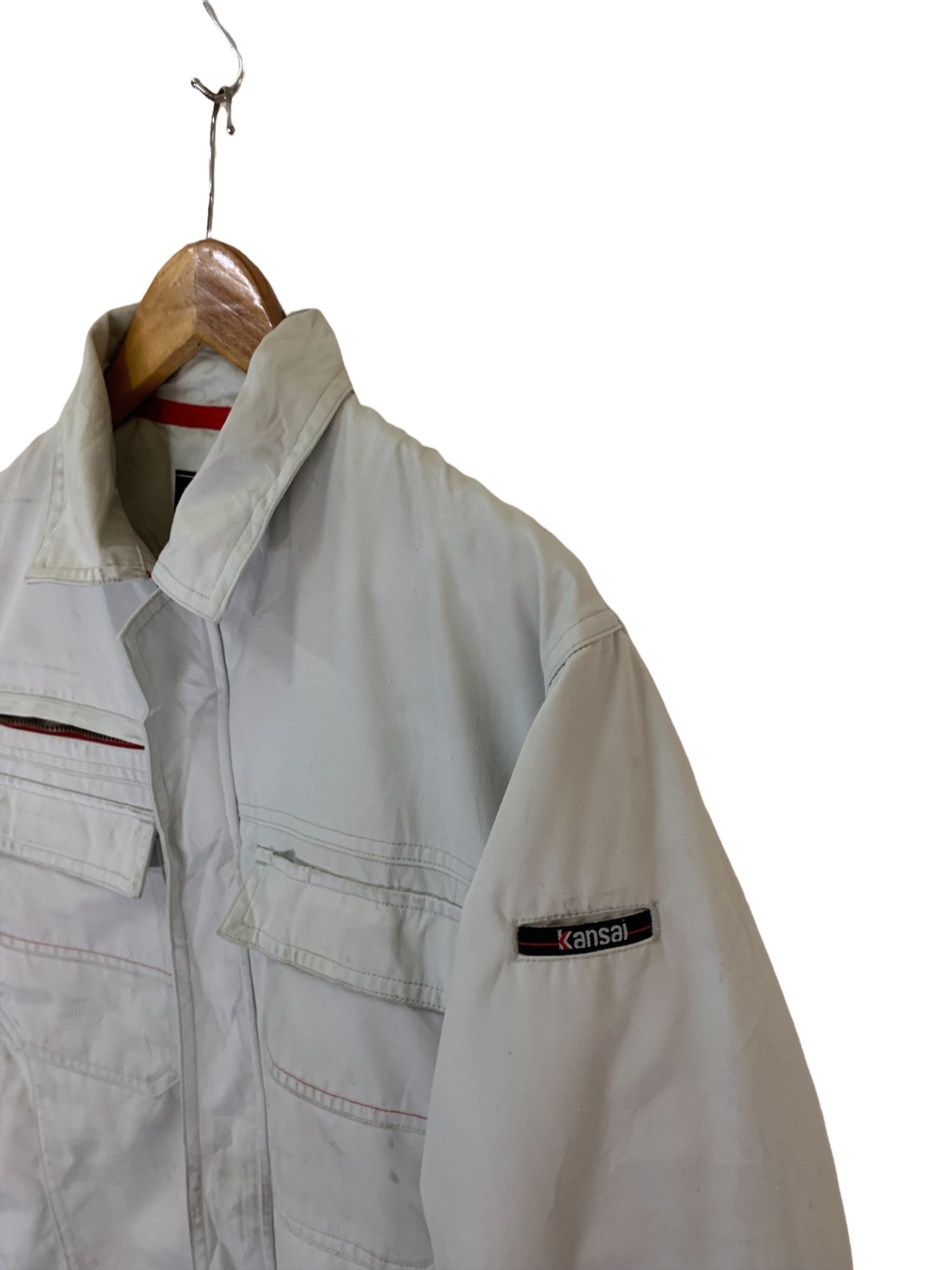 Vintage Kansai Workwear Jacket Multipocket Japanese Brand Vintage Kansai Workwear Jacket Multipocket Japanese Brand