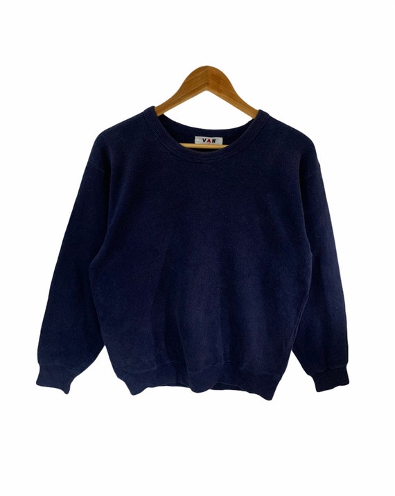 vintage 90s van jac streetwear sweatshirt jumper … - image 3