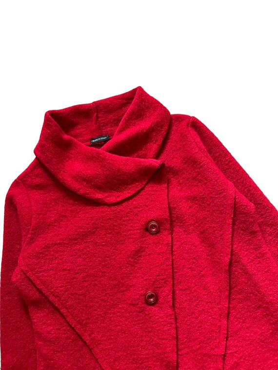 Vintage 90s Wool Car Short Coat Women Jacket Made in Italy - Etsy