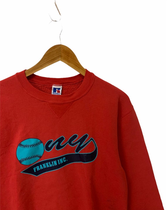 russell 00s 90s NY LA スウェット 短丈 シティー 古着 Russell