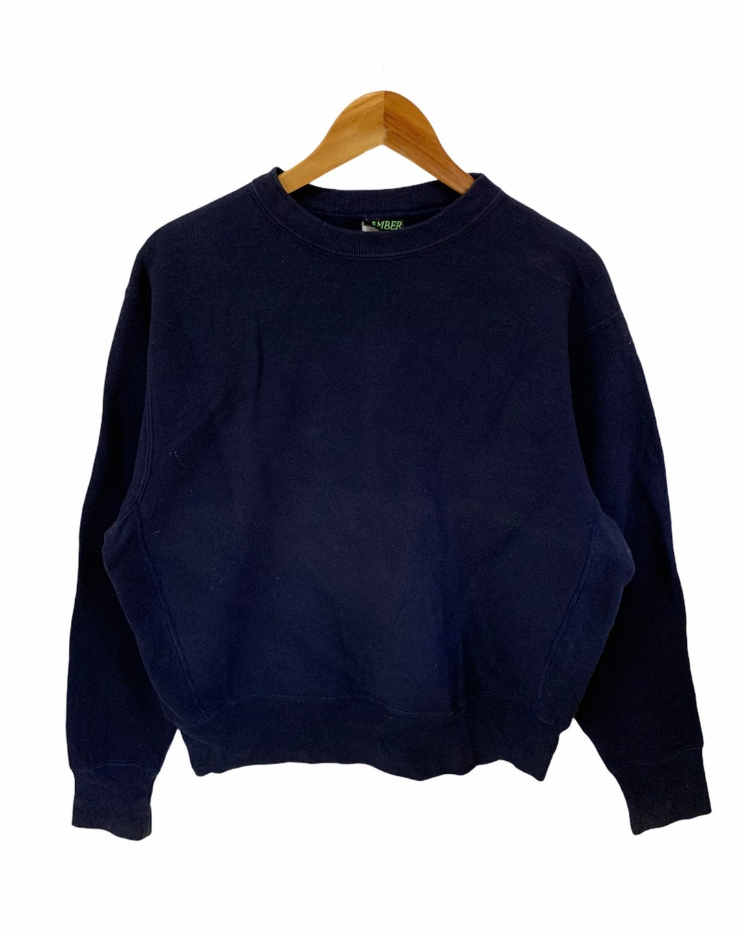 Vintage 90s Sweatshirt Made in Usa Jumper Pullover 90s Fashion Plain ...