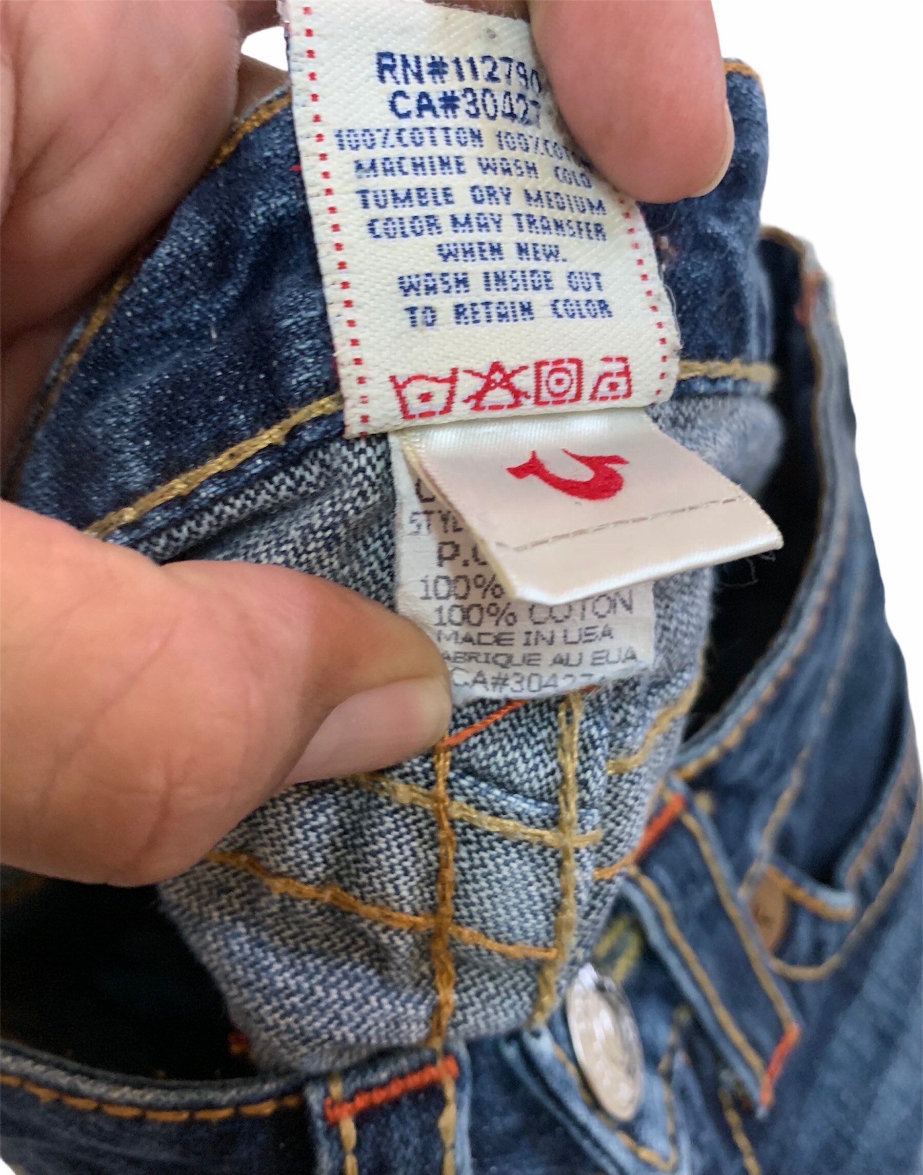 Vintage 90s True Religion Women Denim 