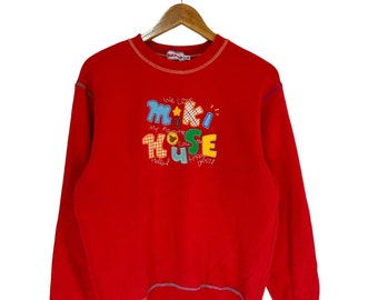Vintage 90s MIKI HOUSE Sweatshirt, Miki House Crewneck, Miki 
