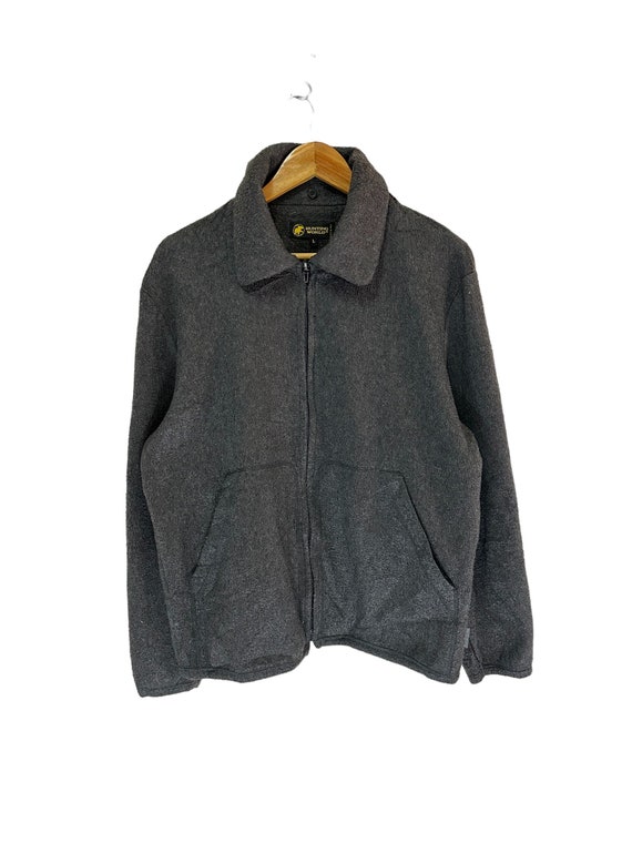 Vintage Hunting World Fleece Jacket Made in Italy Rare Design - Etsy