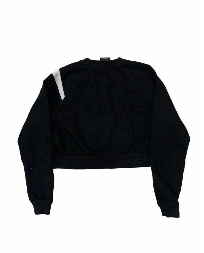 Nike Swoosh-tröja Crop Top Damtröja Liten Storlek Tröja Stor Logotyp Sport Dam bild 2