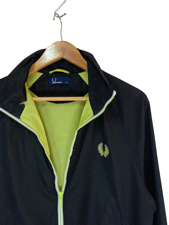 Vintage fred perry windbreaker light jacket rare … - image 2