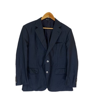 vintage aquascutum blazer jacket mens made in japan