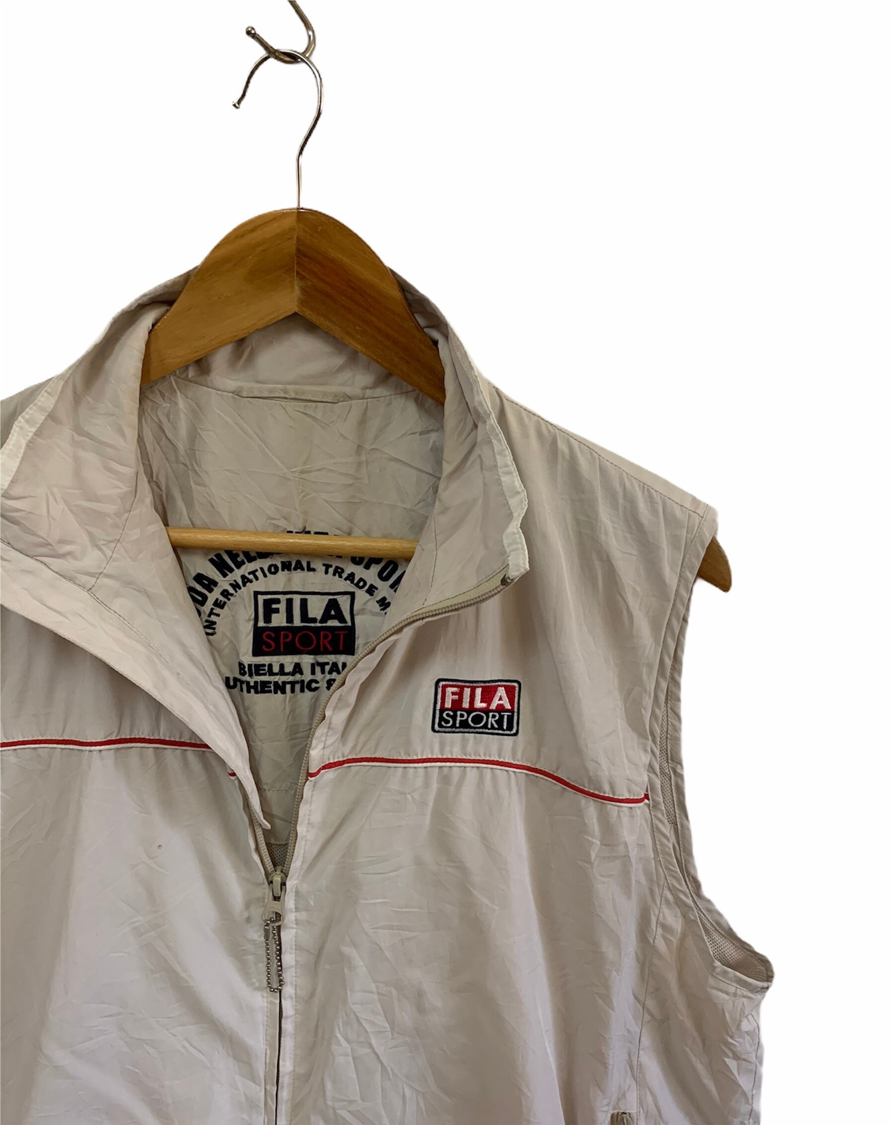 kader Bacteriën Zoek machine optimalisatie Vintage 90s Fila Biela Italia Vests Outwear Accessories Fila - Etsy