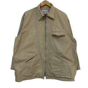 vintage takeo kikuchi full zipper jacket casual wear daily wear made in japan