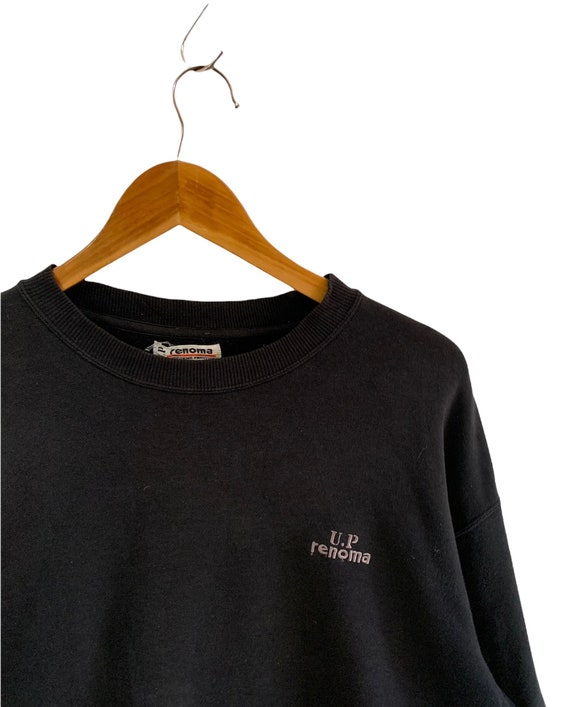 vintage 90s up renoma sweatshirt big logo embroid… - image 3