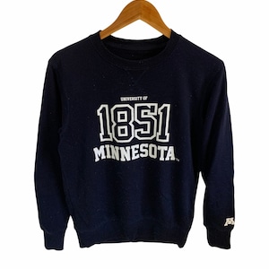 vintage 90s university sweatshirt big logo minnesota university michigan sweatshirt jumper pullover