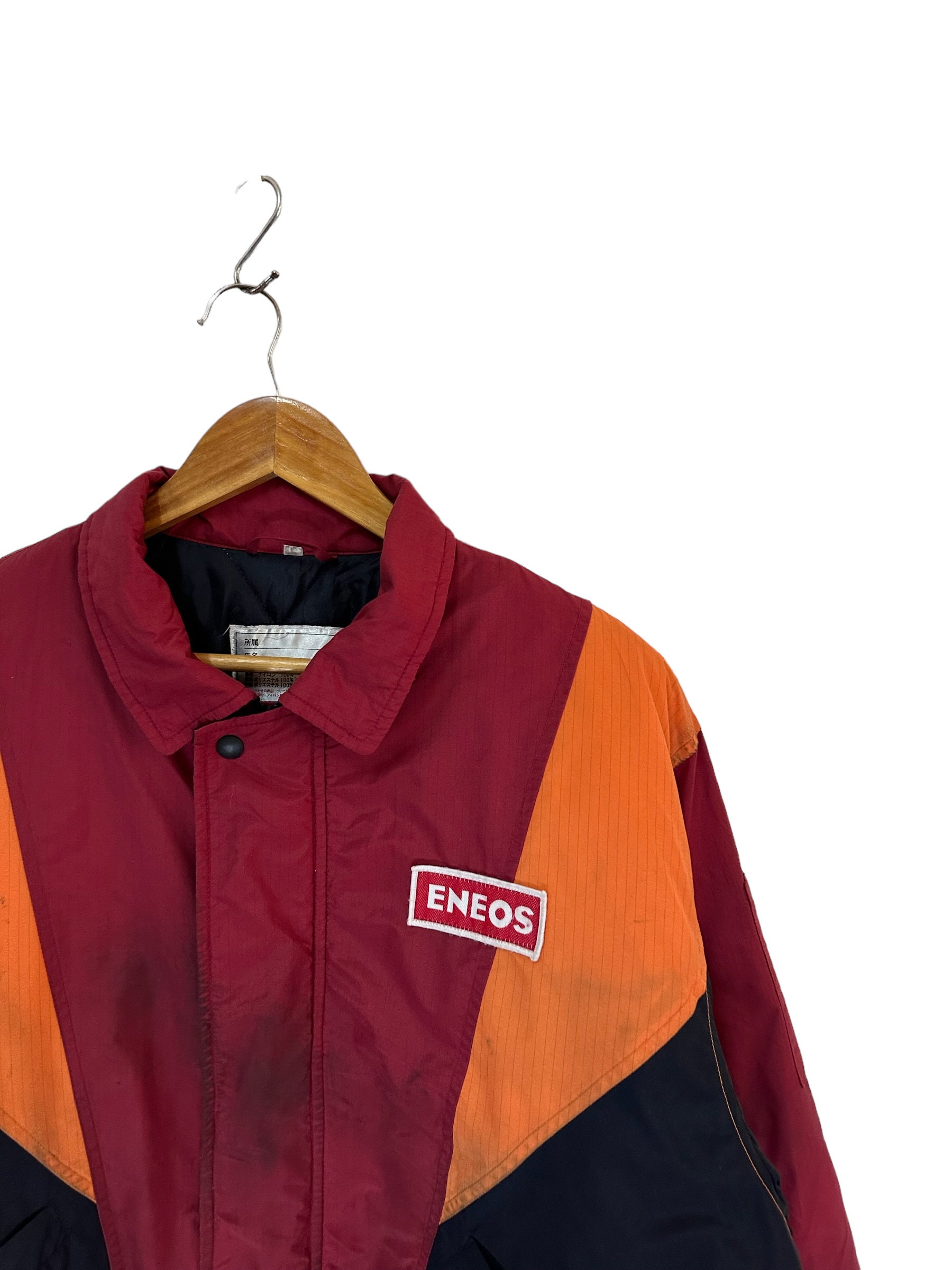 Vintage Eneos Racing Jacket Big Logo Red Jacket - Etsy