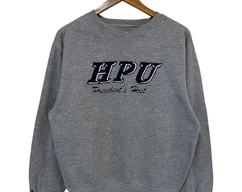 vintage 90s jansport sweatshirt small size hbu presidents host big logo jumper pullover jansport sports
