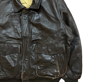 ジャケット・アウター vintage Germany leather jkt A-2 df vintage
