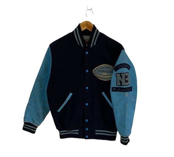 Vintage 1990's College Bomber Jacket Varsity 