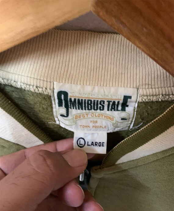 vintage 90s omnibus tale jacket full zipper korea style fashion View 4