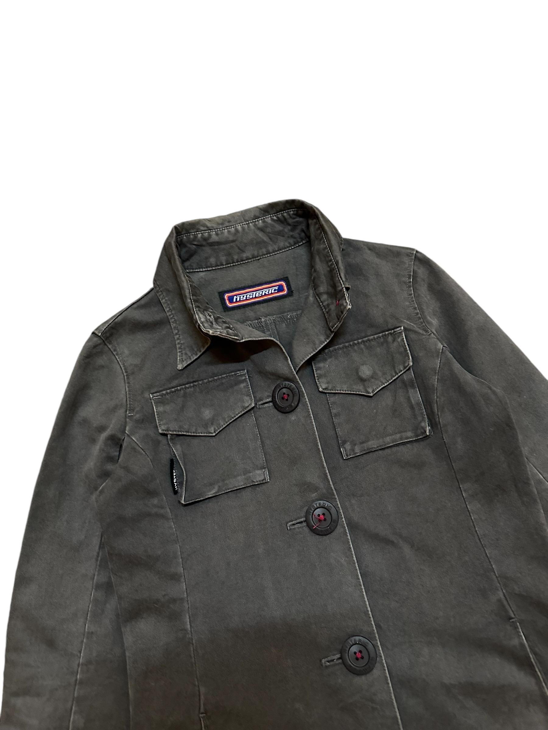 Vintage 90s Hysteric Glamour Military Trench Coat - Etsy