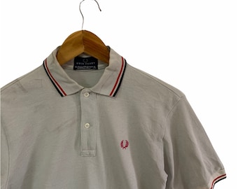 置物 FRED PERRY VINTAGE Vintage Retro Fred Perry Polo Shirt Jersey Top Golf Mens