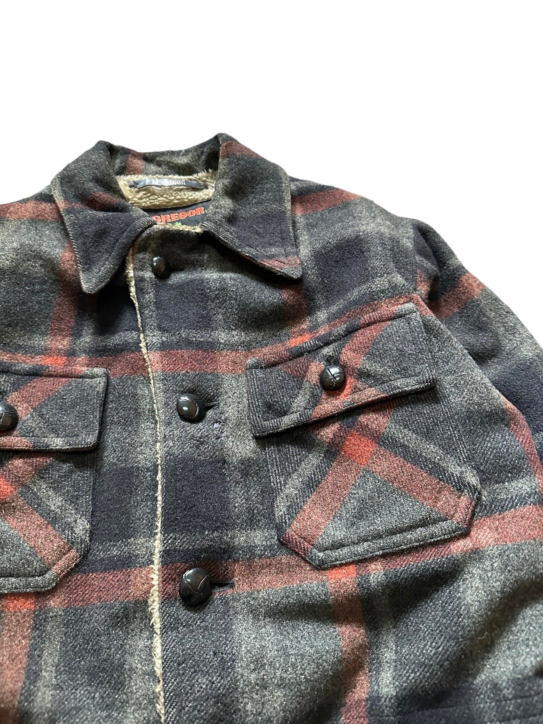 Vintage 90s Mcgregor Wool Jacket Plaid Tartan - Etsy