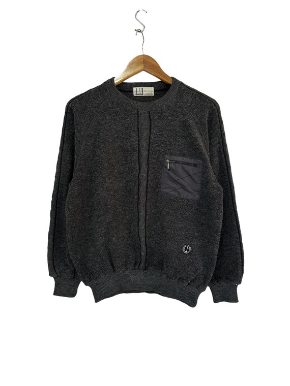 Dunhill, vintage 90s dunhill london knit shirts sweatshirt small logo jumper pullover