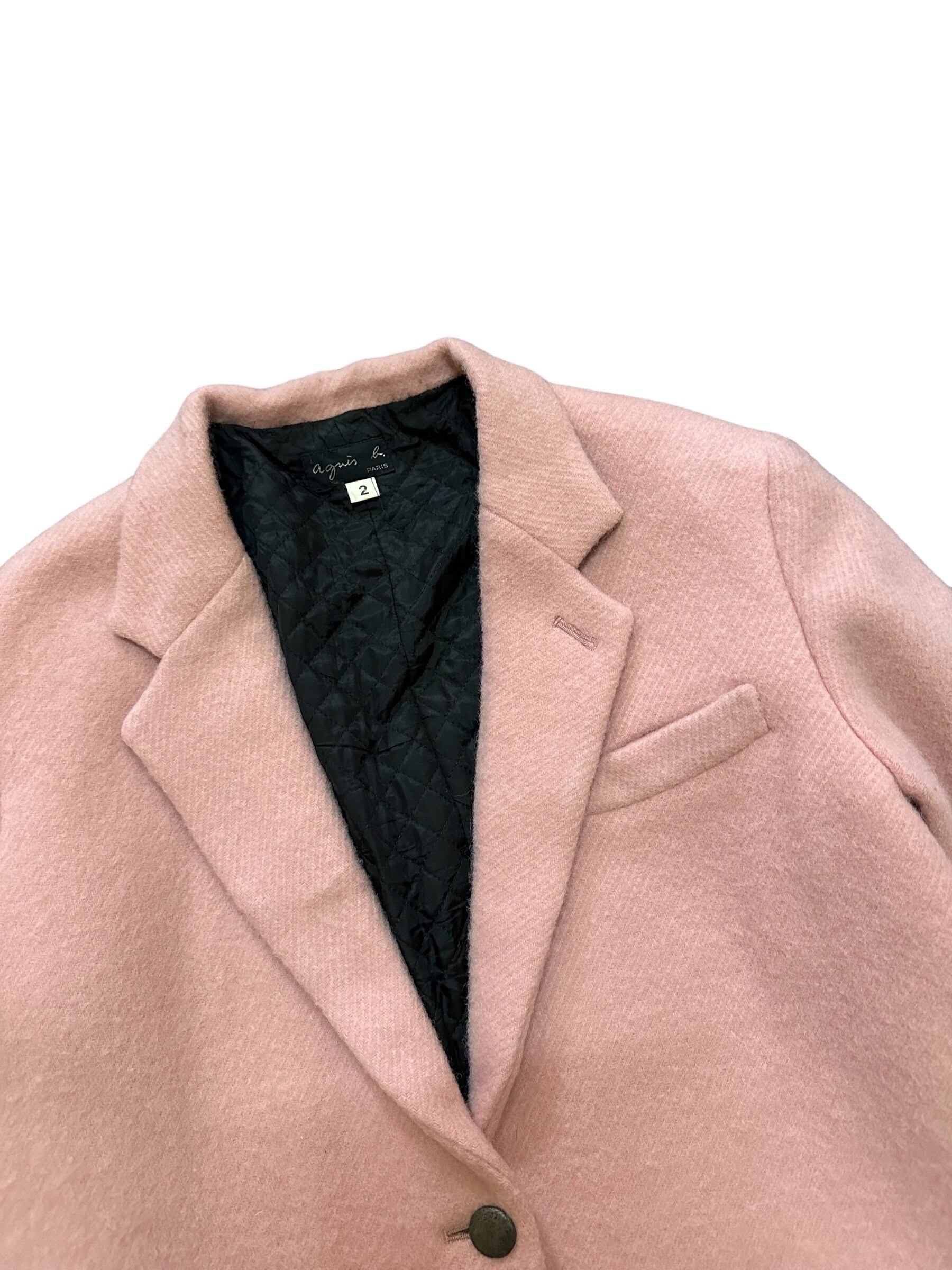 Vintage 90s Agnes B Wool Jacket Women Pink Japan - Etsy Israel