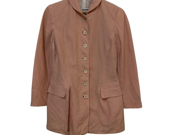 vintage jil sander damska kurtka płaszcz wyprodukowany we włoszech