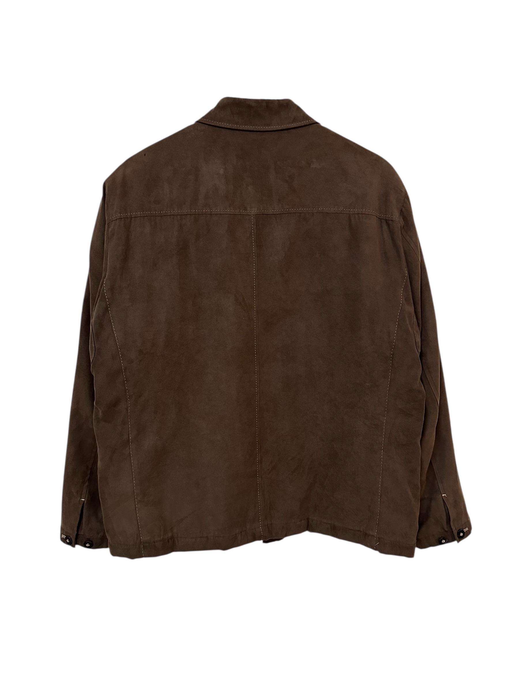 Vintage 90s Kansai Yamamoto Homme Velvet Jacket Full Zipper Large