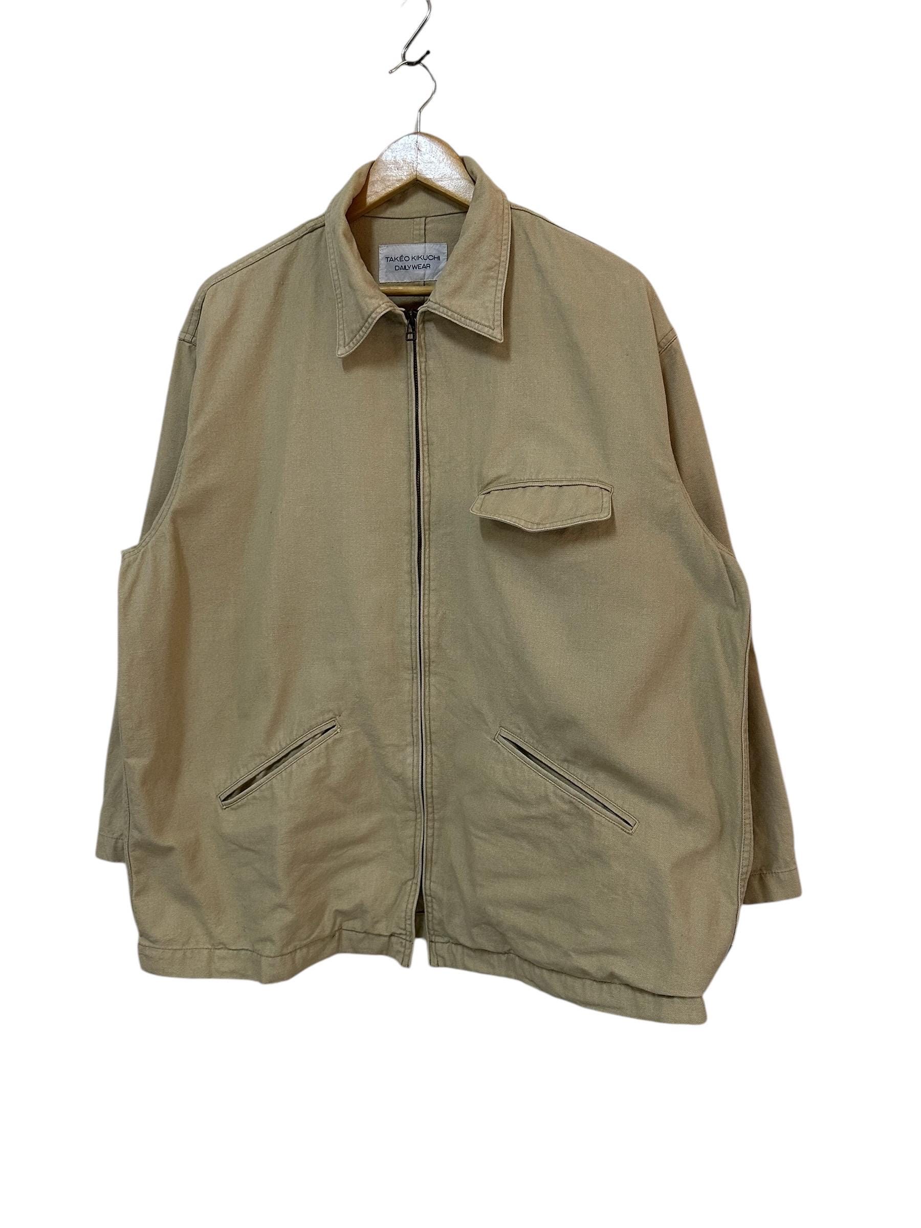 F*d様 00s TAKEO KIKUCHI gimmick doublezip Vintage Takeo Kikuchi Full Zipper Jacket Casual Wear Daily Wear
