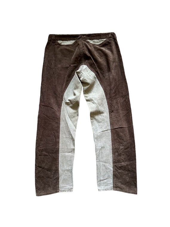 vintage corduroy pants custom rare design - image 4