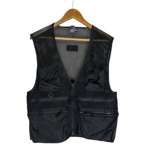 vintage 90s tactical vest multipocket japanese brand