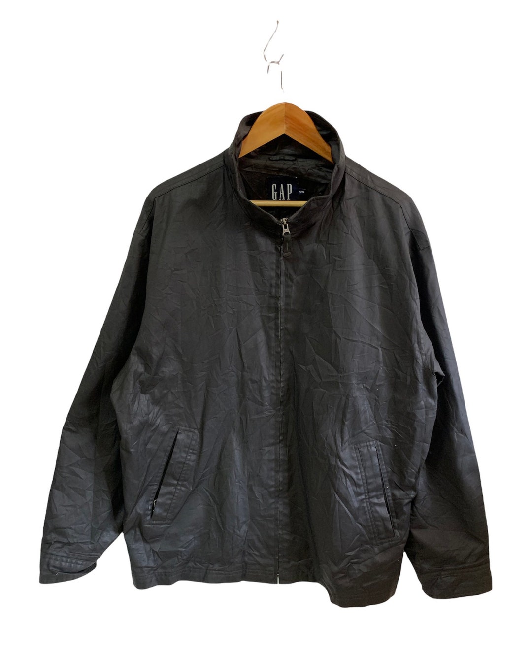 Vintage Gap Chore Jacket Down Jacket All Black Xl Size - Etsy