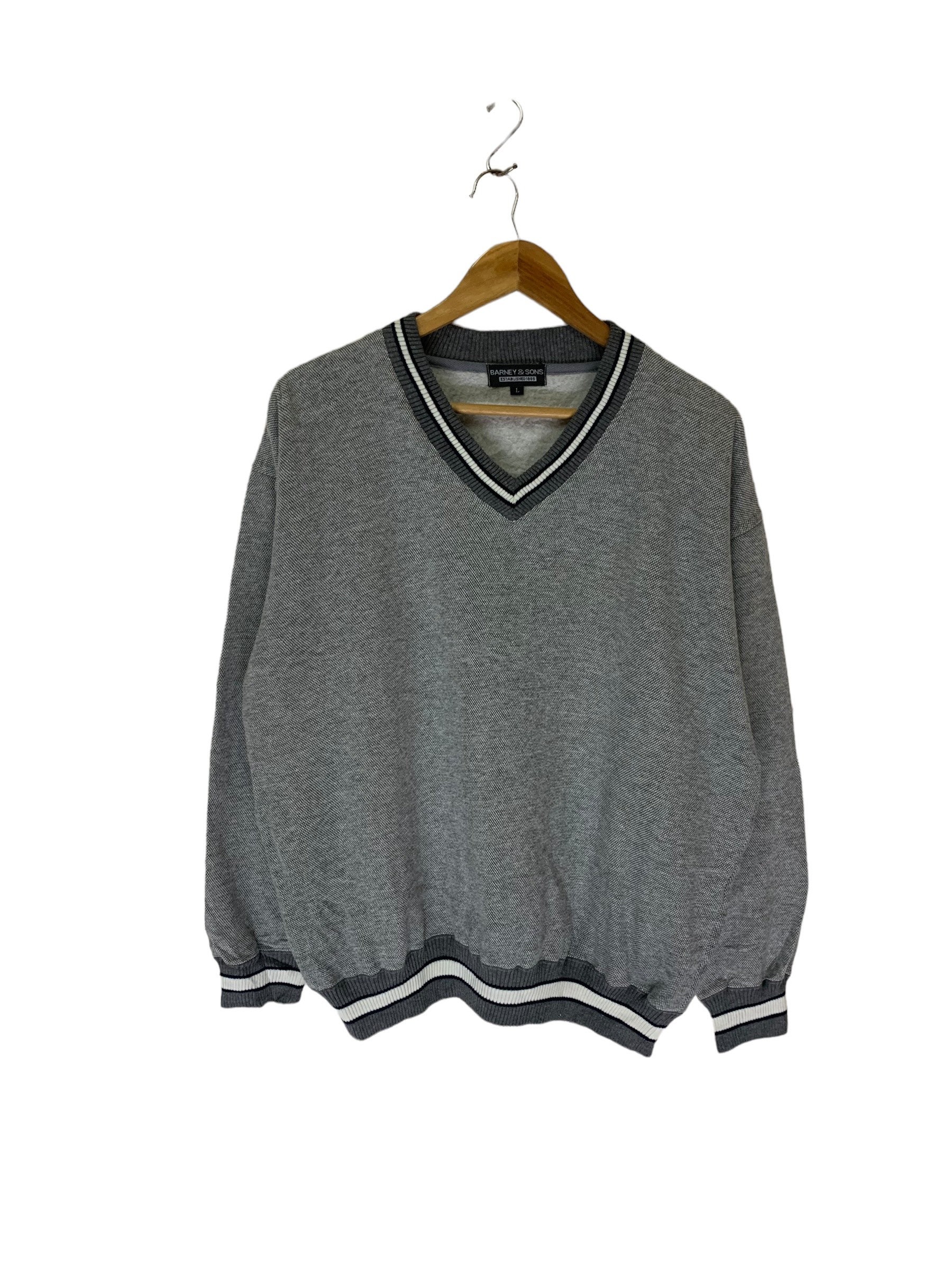 V neck vintage sweatshirt sale