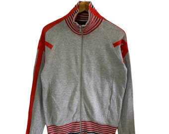 French Connection FCUK Zipper Sweatshirt Large Vintage French 