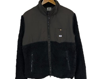 [L.E.E.Y] LOGO FLEECE JACKET ★大人気★ $_57.JPG?set_id=2