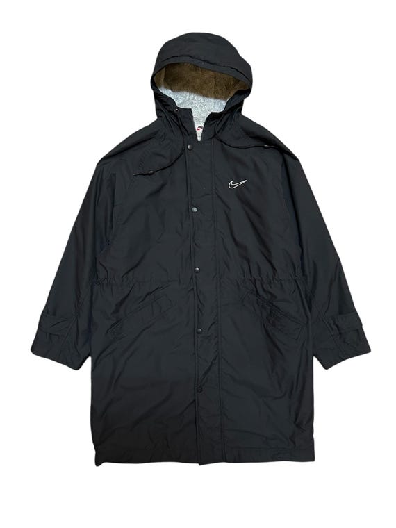 V*様 【激レア】00s Nike Shell Parka Vintage 90s Nike Swoosh Parka Jacket Winter Big Logo - Etsy
