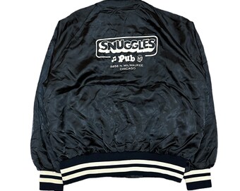 Vintage 80s 90s Mac Murray Los Angeles Angels Satin Bomber