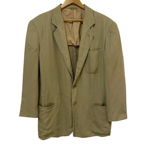 90s Armani Collezioni Pure Linen Jacket 90s Armani Collezioni Pure